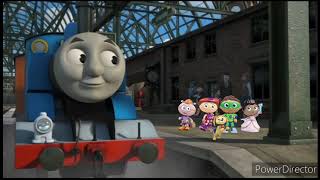 Thomas The Tank Engine Meets The Super Readers