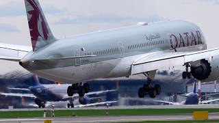 Close Up Landings With Atc Radio  Moscow Sheremetyevo Airport Plane Spotting In Russia