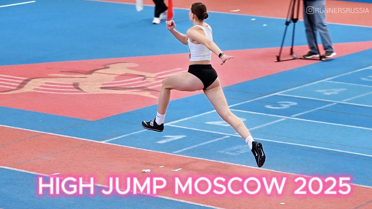 HIGH JUMP HIGHLIGHTS + SLOWMO STUDENT SPORTS STARS MOSCOW 2025