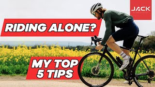 5 Essential tips for cycling ALONE!