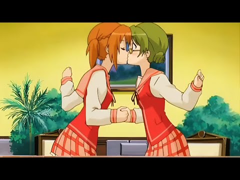 Hay Pero Que Buenas Tijeras ( ͡° ͜ʖ ͡°) | Strawberry Panic! | Yuri moment #1