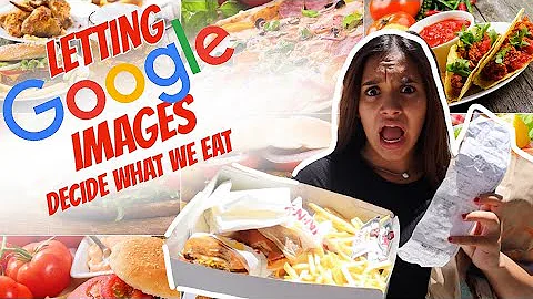 Letting Google Images DECIDE What i Eat for 24 Hours! (IMPOSSIBLE FOOD CHALLENGE)