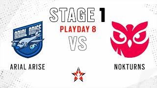 Arial Arise vs Nokturns \/\/ NA Challenger League - Stage 1 - Playday 8