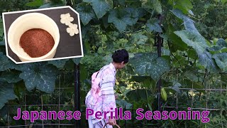 Homemade Japanese Perilla Seasoning(Shiso Furikake) Yukari/自家製 ゆかり ふりかけ/