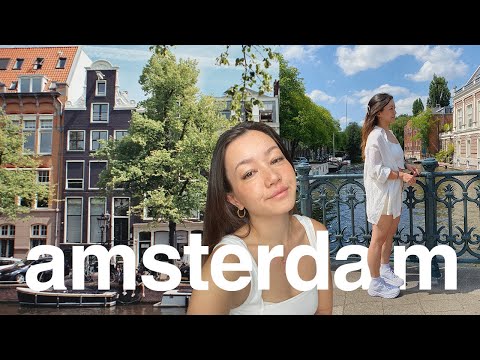 van gogh, canal tours, heineken, & more 🌷 | amsterdam travel vlog 2022