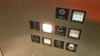 Slow Lula Hydraulic Elevator @ University Hospital Downtown Cleveland Ohio