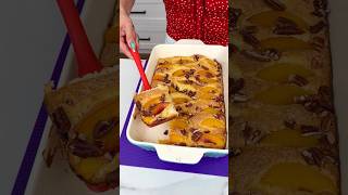 Easy peach dessert