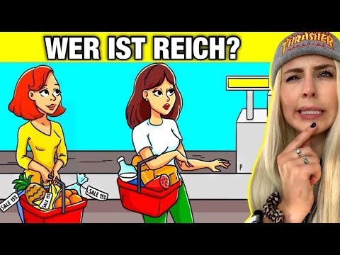 WER IST REICH? đ”ïžââïž 20 HARTE RĂTSEL um deine LOGIK zu TESTEN