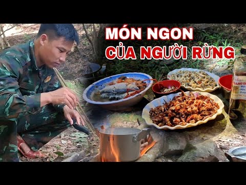 Video 2 NGÀY 1 ĐÊM SỐNG TRONG RỪNG | TẬP 2 | BỮA CƠM MUỘN... - youtube