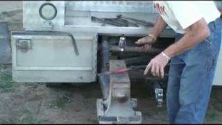 Welding in a Gas Forge