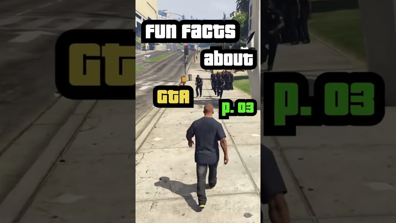 Interesting Facts in GTA 5! part. 01 #gta5 #gaming #gta6 #edit
