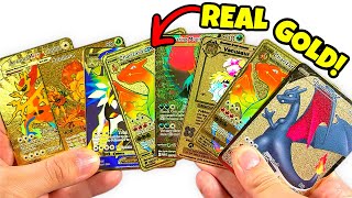 I Found Weird Pokemon Mystery Packs That Had ONLY REAL GOLD CARDS INSIDE!