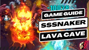 SSSnaker Chapter 2 Lava Cave Gameplay Guide | Full HP Clear With Ease | SSSnaker Walkthrough