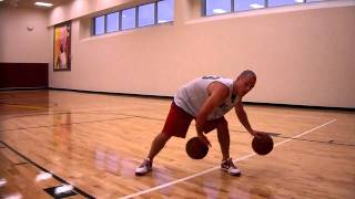 two ball - figure8 dribbling