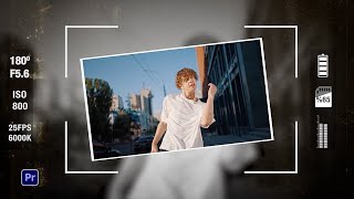 تأثير الكاميرا الإحترفي في أدوبي بريمير برو || Snapshoot Photo Freeze Frame Effect Premiere Pro screenshot 4