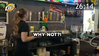 3 Beers 2 Drinks 33 seconds - Automated draft beer poured from the bottom