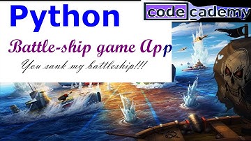 Python Coding of Battleship Game. Python-3 Code available: https://github.com/qazizia/Python-Games