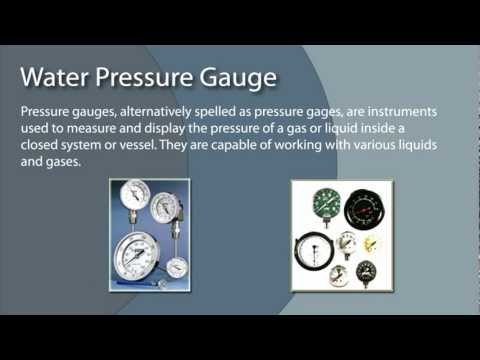 Water Pressure Gauge