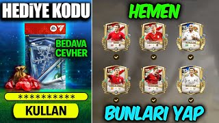 Bedava Cevher Veren Hedi̇ye Kodu Geldi̇ 2.Kod Hemen Kullan Aci̇l Bugün Bunlari Yap Fc Mobile