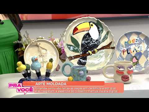 Entenda como são feitas as peças em cerâmica 23/9/26