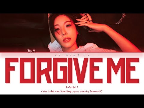 BoA (보아) - 'Forgive Me' Lyrics (Color Coded_Han_Rom_Eng)