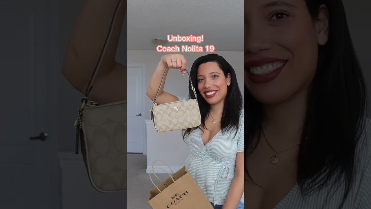 Unboxing Coach Nolita 19 
