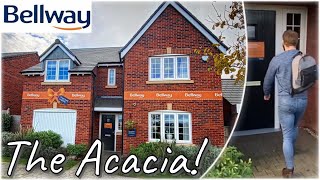 Touring SPACIOUS 4 Bed Detached Bellway 'THE ACACIA' UK New Build Showhome! @ The Spinney Shrewsbury