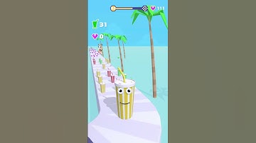 Juice Run 🍹 52 Level Gameplay Walkthrough | Best Android, iOS Games #shorts