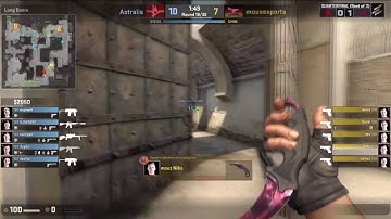 dev1ce Rush MP9 - 4 Kill vs. mousesports - ELEAGUE Season 1