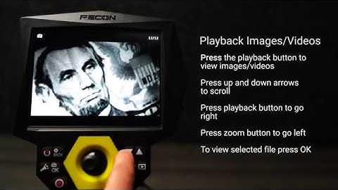 Recon Borescope | How to playback video and image files
