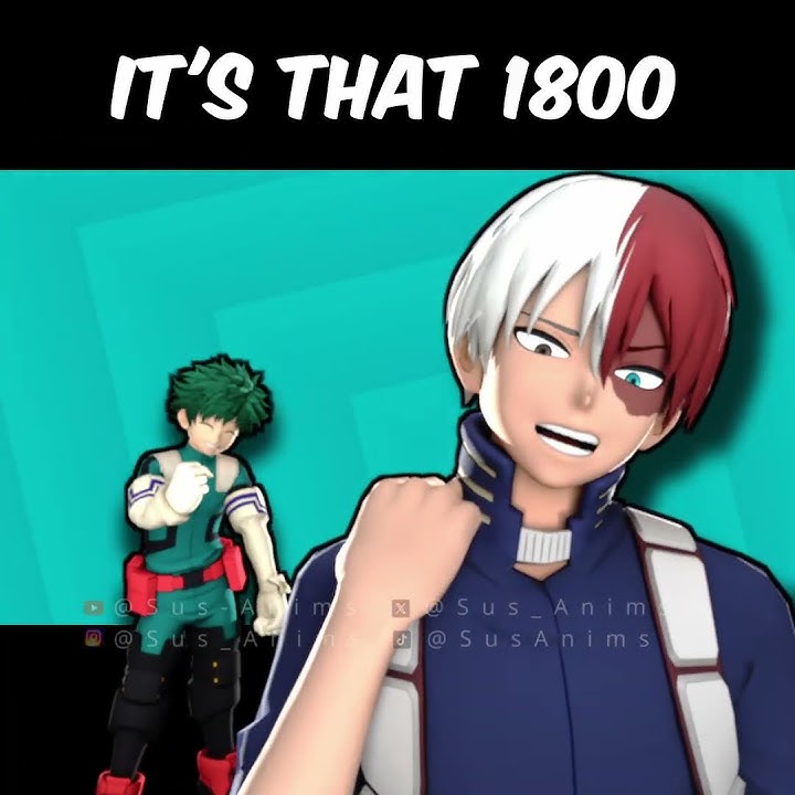 Deku, Bakugou and Todoroki! 1-800 #susanims #mha #bnha #animation