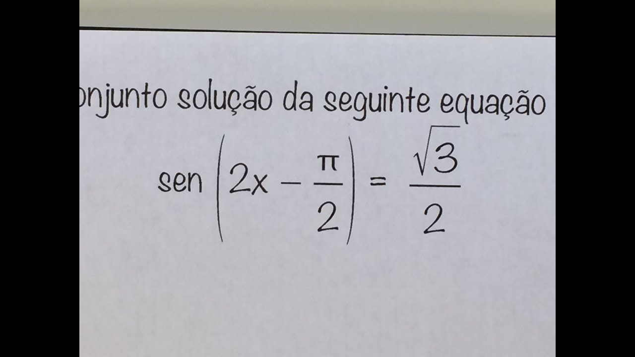 MFUNA | TC6 - Como calcular o conjunto solução de uma equação trigonométrica professor finessor перевод