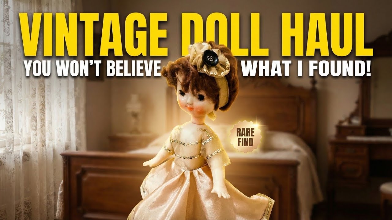 Beautiful clothes Vintage Doll Look 💖 | Cute Hair Accessory Style