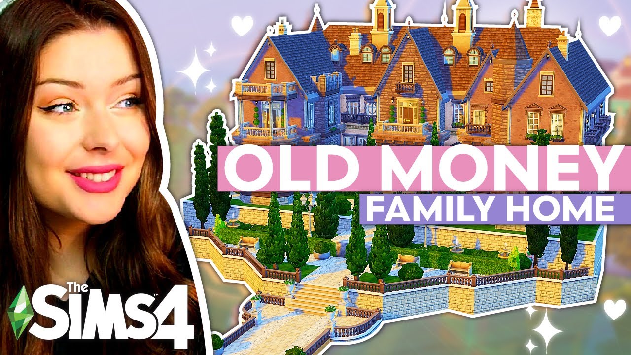 Decorating an "OLD MONEY" Family Mansion in The Sims 4