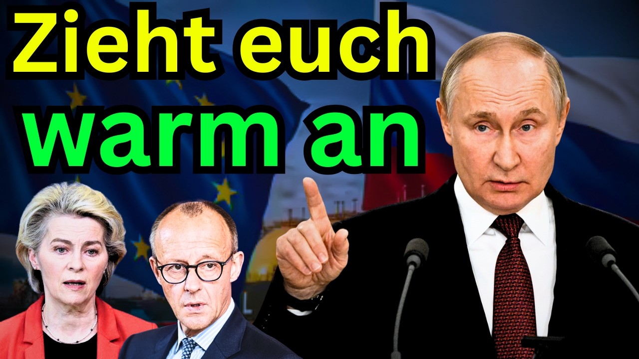 Auch das noch: Jetzt dreht Putin der EU schon vorzeitig den Gashahn zu