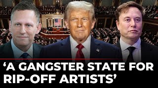 US Congress LIVE: Lawmaker Rips Trump, Musk & Thiel for Profiting From Taxpayer Money | Corruption
