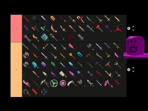 ROBLOX ASSASSIN EXOTIC KNIFE TIER LIST!! [UPDATED 2021]