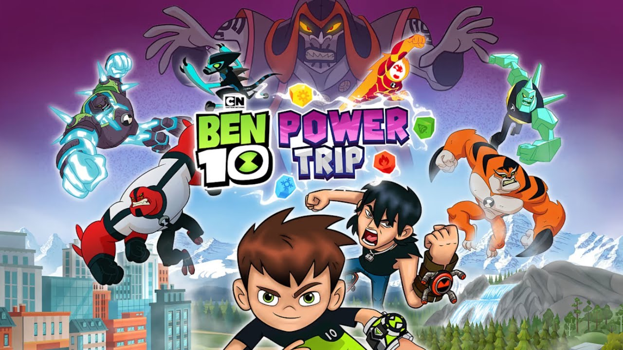 Ben 10 Power Trip | Full Gameplay Walkthrough (longplay) - YouTube