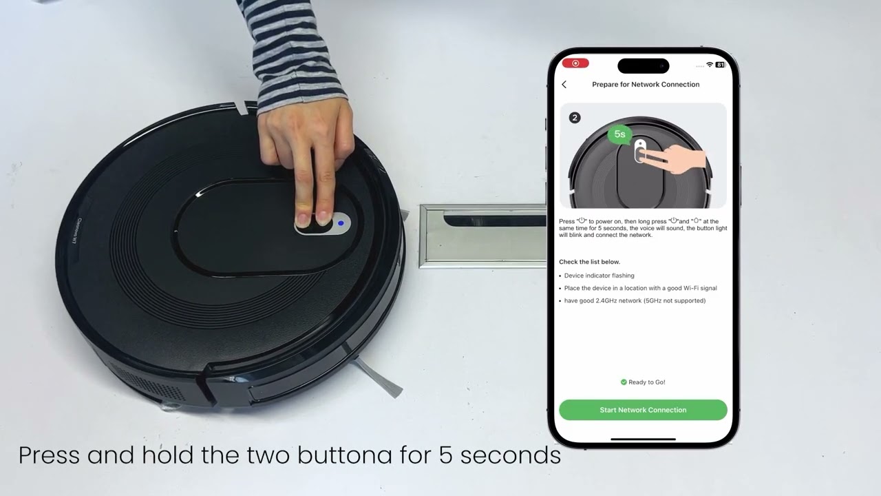 Cleanova W7 ロボット掃除機 本体(リモコン使用不可) Cleanova W7 Robot Vacuum Cleaner! 🌟 Unbox and home cleaning with