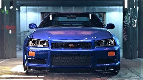 NFS Unbound - NISSAN Skyline GT R V spec 1999 | Engine And Customization Showcase