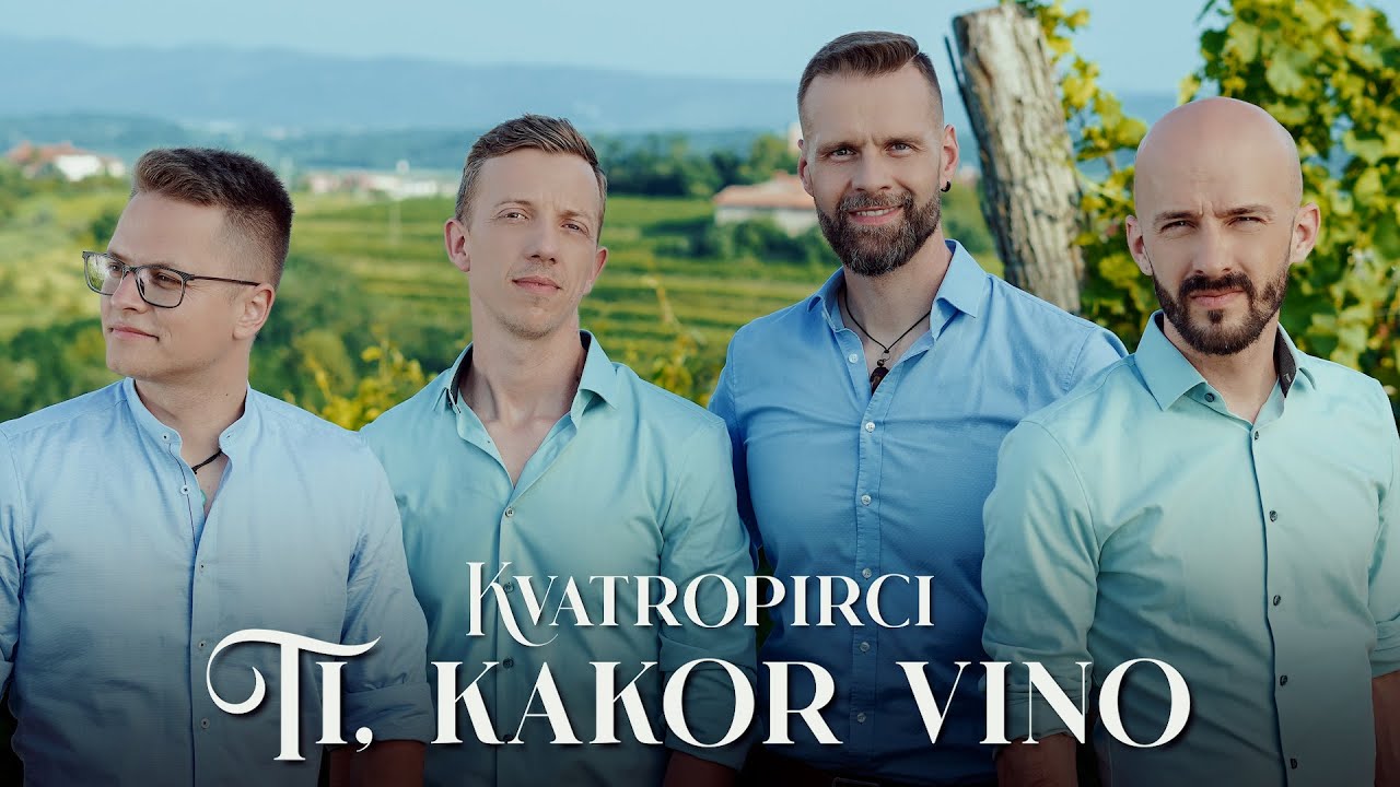 在 YouTube 上觀看「KVATROPIRCI - TI, KAKOR VINO (Official Video)」