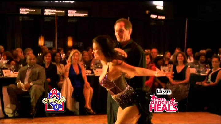 Stars Dancing for HEALS 2013 - Leslie Ware and Ric...