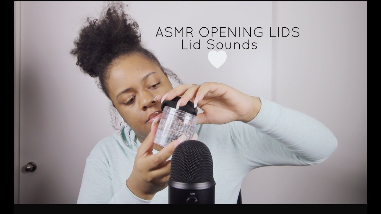 ASMR Lid Sounds (Opening & Closing) ~ Relaxing ~