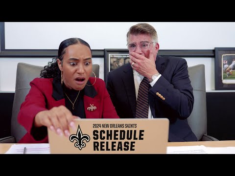 2024 New Orleans Saints Schedule Release Video