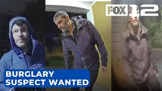 Suspect wanted after string of burglaries in NW Portland
