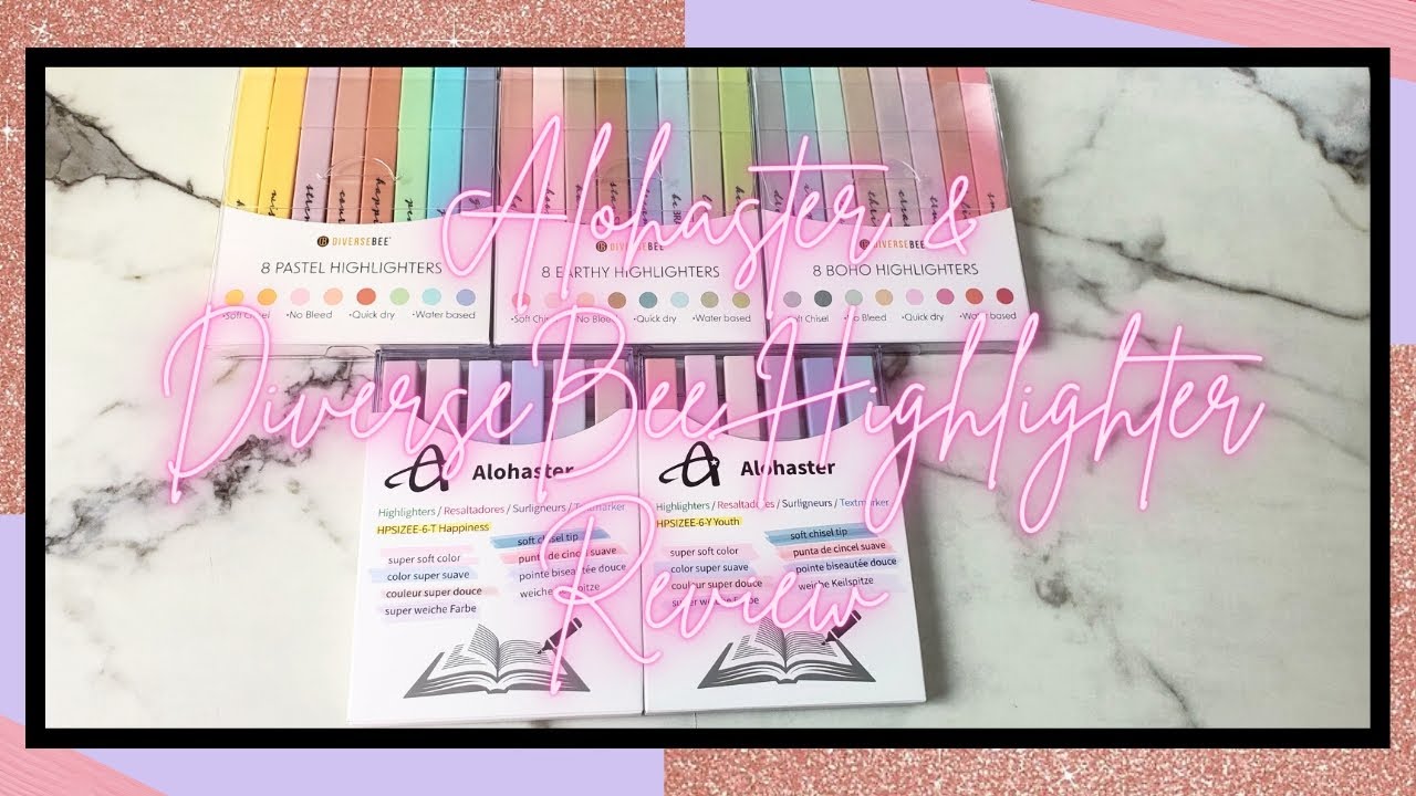 DiverseBee & Alohaster Highlighters (Review) 