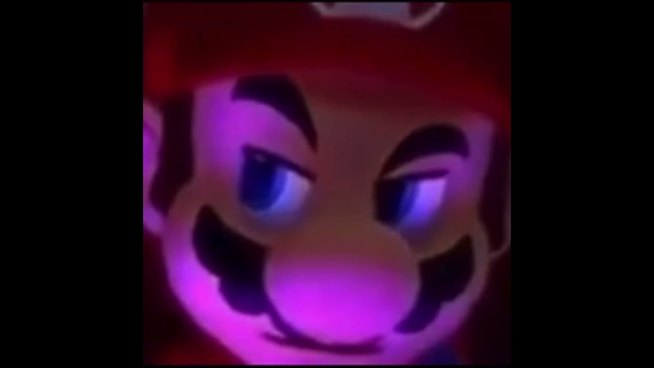 Stan Twitter Mario Staring Creepily While Zimzalabim Plays