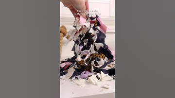 Found a use for my fabric scraps ✨ #fabricscraps #sewing