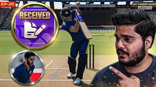 FINALLY Player Offers 🤩 Which Team Should I Choose?! 😱 | Cricket 26 My Career Mode #20 screenshot 2