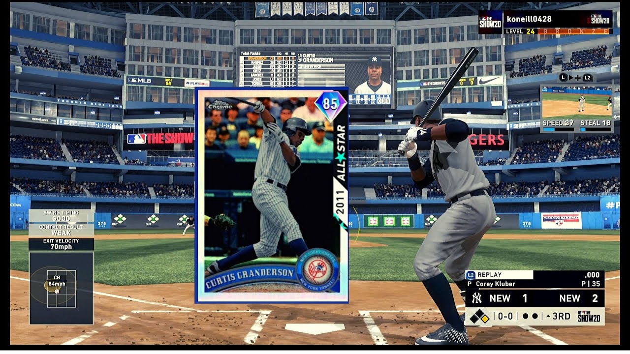 85 Curtis Granderson Debut! MLB The Show 20